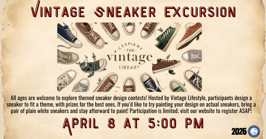 Vintage Sneaker Excursion for all ages 