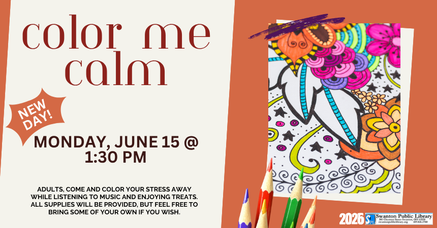 Color  Me Calm for Adults