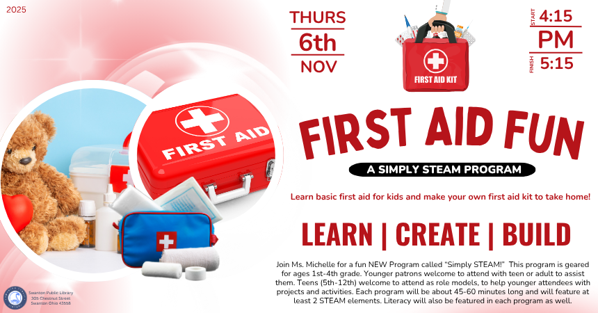 First Aid Fun: Simply STEAM for Grades K-4