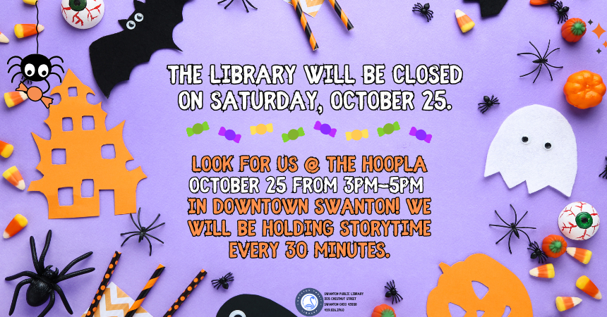 CLOSED for Halloween Hoopla