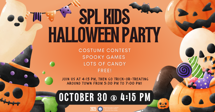 KIDS HALLOWEEN PARTY (preK-4)