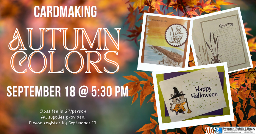 Cardmaking: Autumn Colors