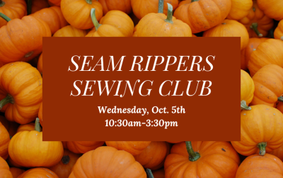 seam rippers oct 22