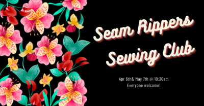 seam rippers april 22