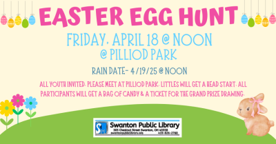 Annual Easter Egg Hunt at Pilliod Park
