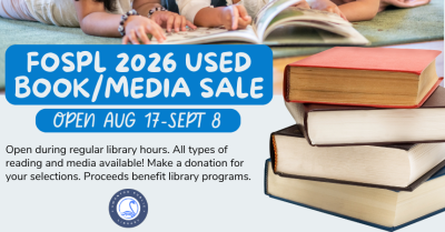 FOSPL 2026 Used Books / Media Sale