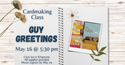 Cardmaking: Guy Greetings May 2024
