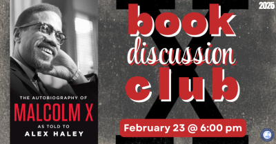 Book Discussion Club: The Autobiography of Malcolm X