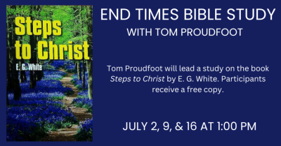 End Times Bible Study with Tom Proudfoot (adults)
