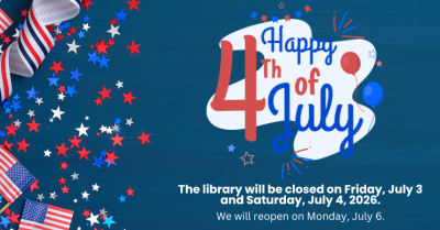 CLOSED for the holiday