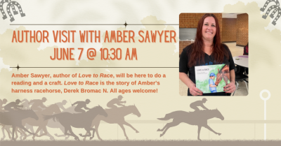 Author Visit with Amber Sawyer (all ages)