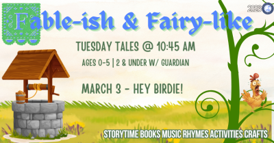Storytime - Fable-ish and Fairy-like