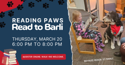 Read with Barli: Therapy Dog