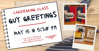 Cardmaking: Guy Greetings