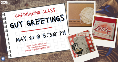 Cardmaking: Guy Greetings 