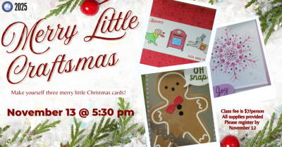 Cardmaking: Merry Little Craftsmas!