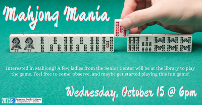 Mahjong Mania! evening