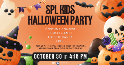KIDS HALLOWEEN PARTY (preK-4)