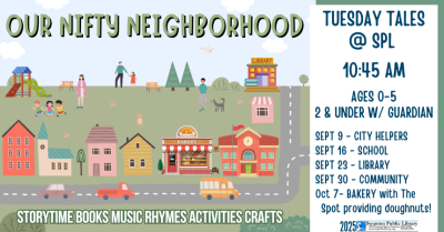Tuesday Tales Storytime - Our Nifty Neighborhood