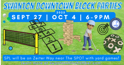 SPL will be on Zeiter Way near The SPOT with yard games!