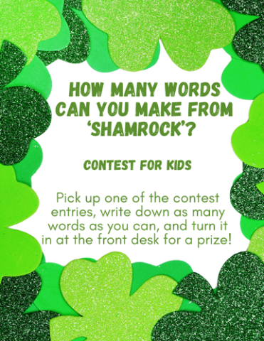 'SHAMROCK' Contest for Kids