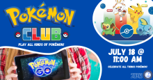 Pokémon Club for kids and teens